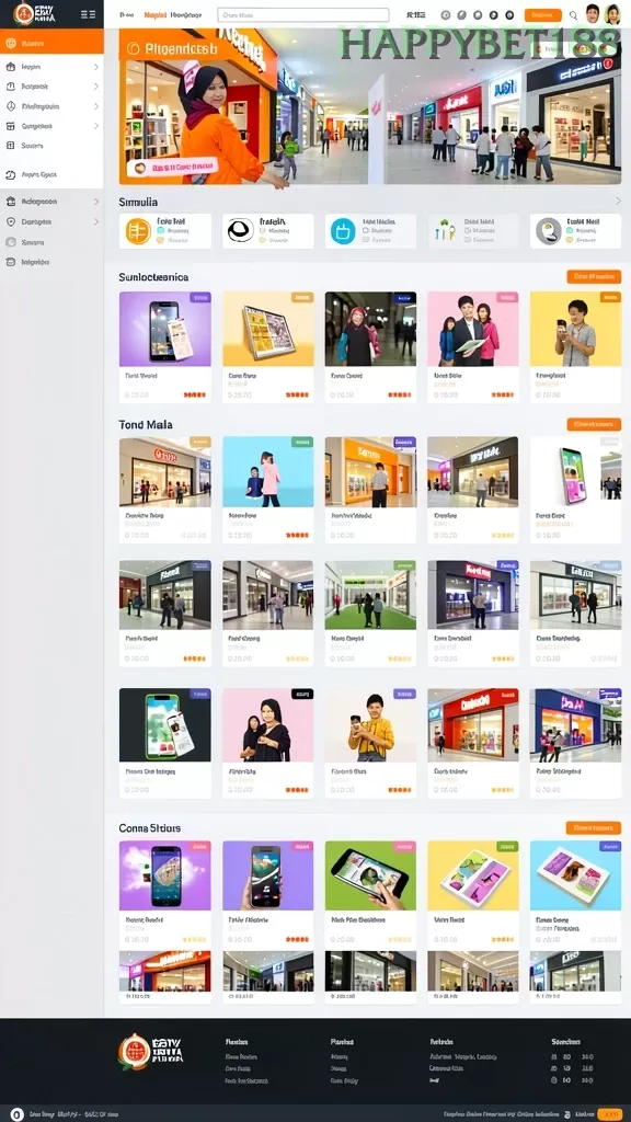 Cuplikan layar HOKIBONUS — menu navigasi