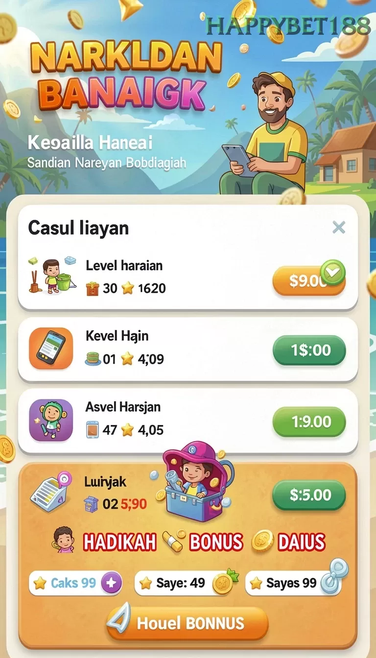 Cuplikan layar JAVO88 — menu navigasi