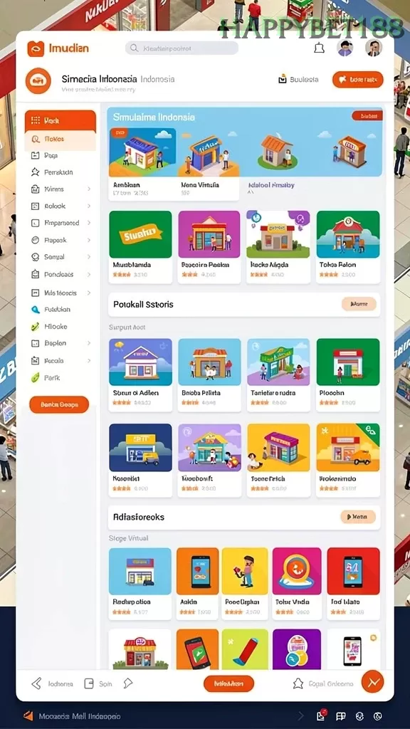 Cuplikan layar MEDAN4D — menu navigasi