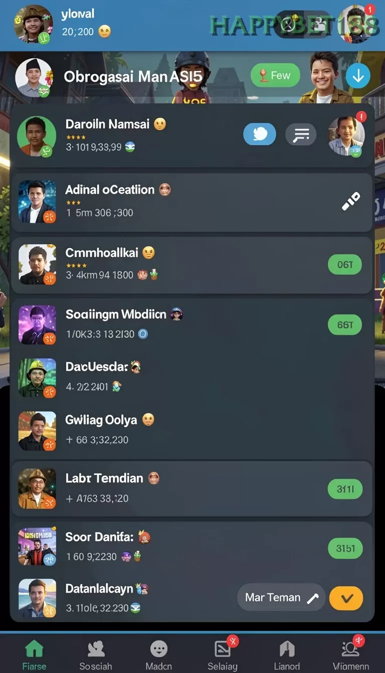 Cuplikan layar JAVO88 — pengaturan akun